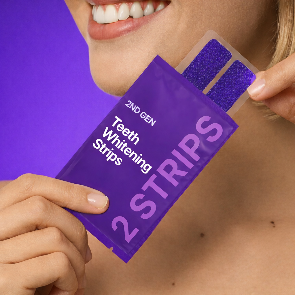 Nivera Smile purple whitening strips