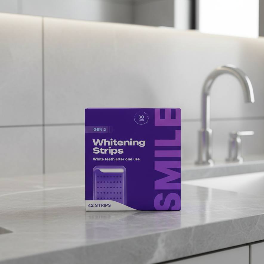 Purple Whitening Strips - Nivera Smile
