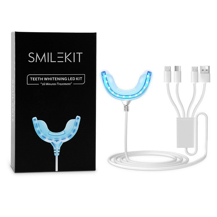 LED Light Teeth Whitening Kit